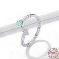 Faith Love Hope Ring in Opal & 925 Sterling Silver by Lordwithyou™