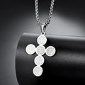 Christian Icon Cross Titanium Steel Pendant by Lordwithyou™
