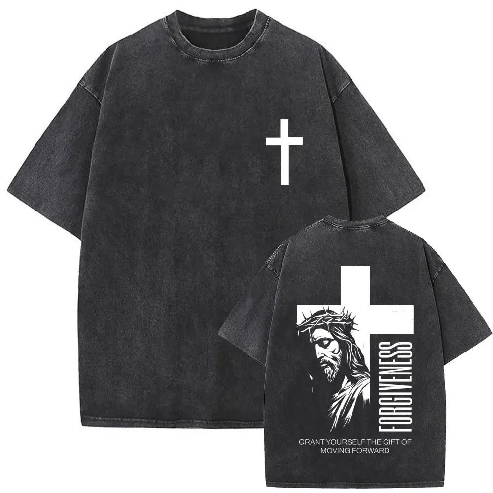 Jesus Forgive Them Father Vintage T-shirts by Lordwithyou™