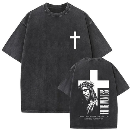 Jesus Forgive Them Father Vintage T-shirts by Lordwithyou™