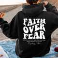 Faith Over Fear - Unisex Christian Hoodie