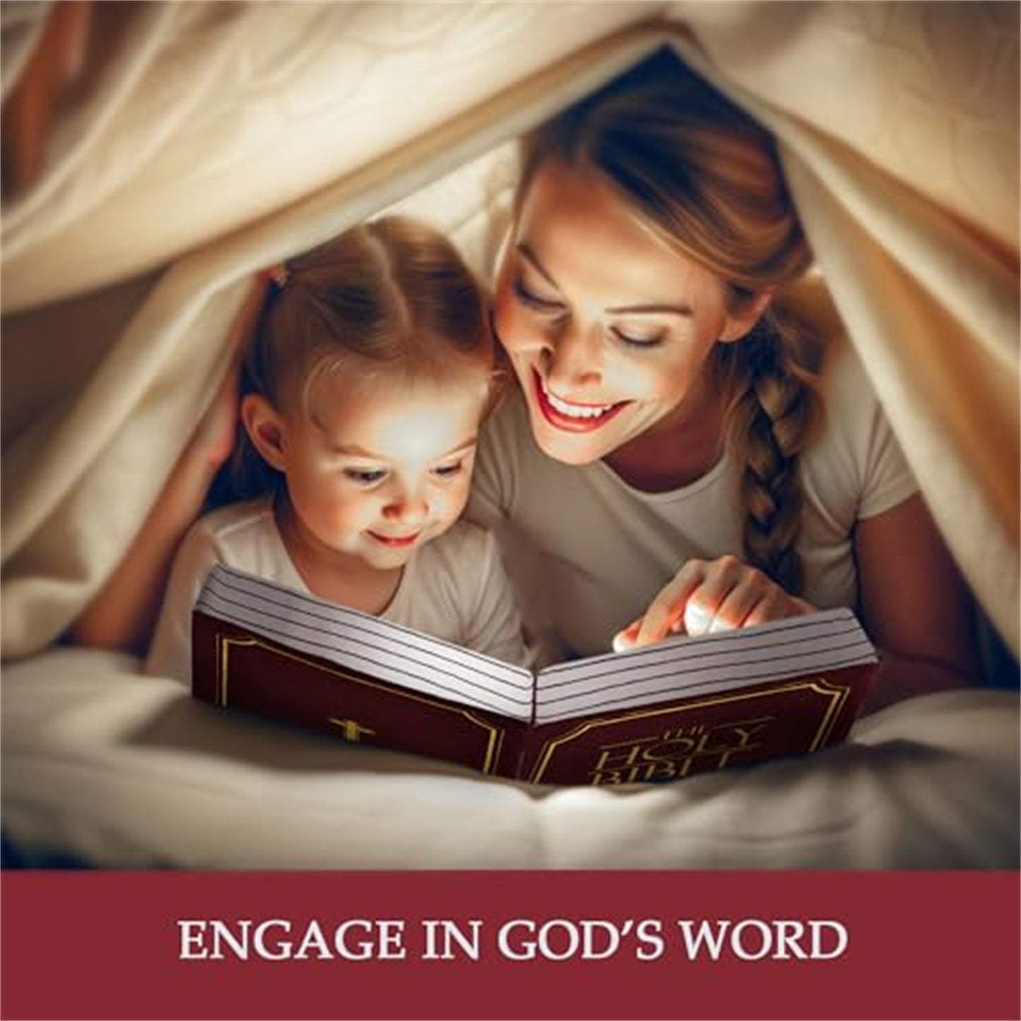 Plush Sponge Bible for Children by Lordwithyou™