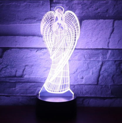 Christian Angel Led Night Light by Lordwithyou™