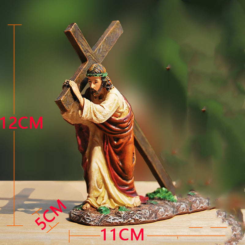 Christian Cross Sculpture by Lordwithyou™