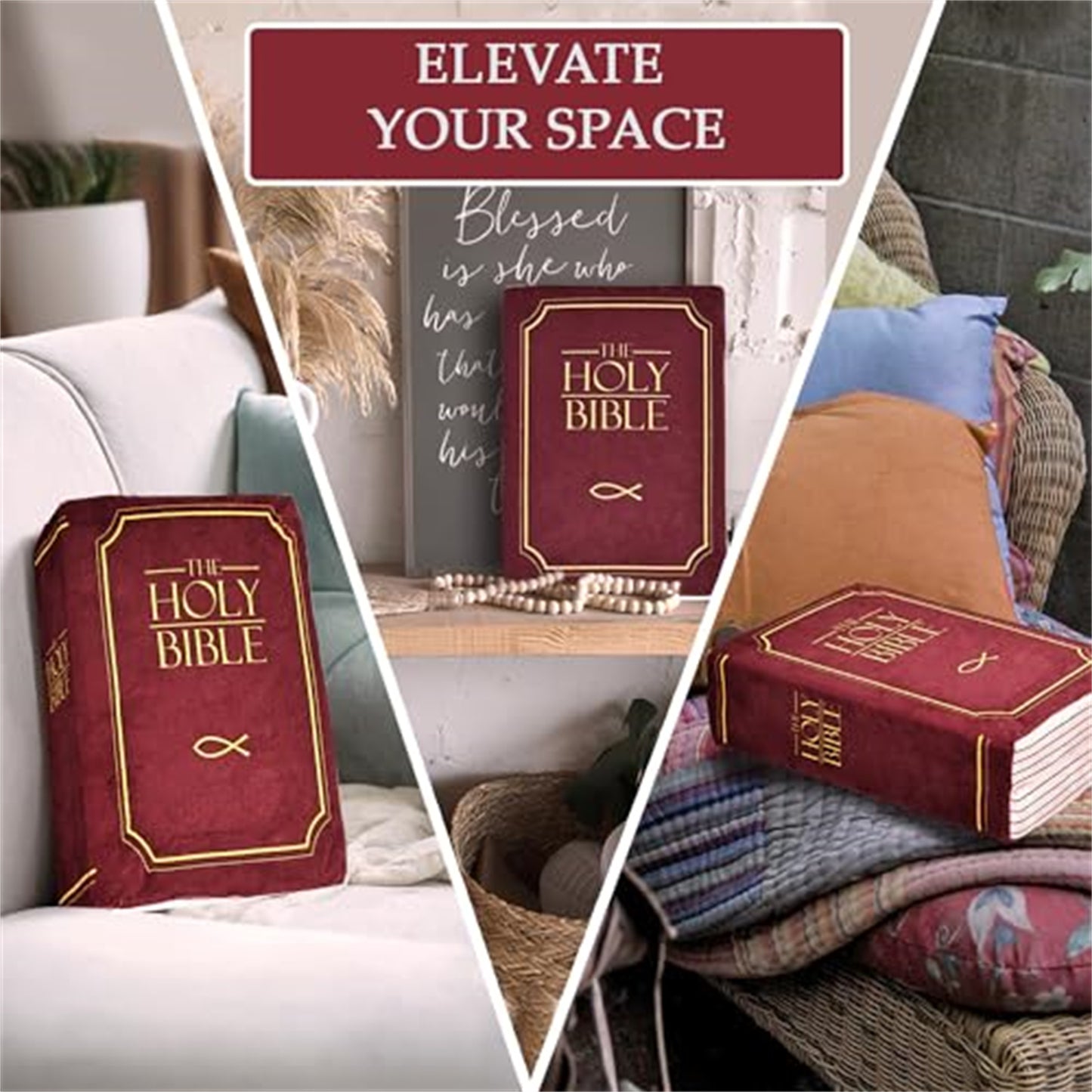 Plush Sponge Bible for Children by Lordwithyou™