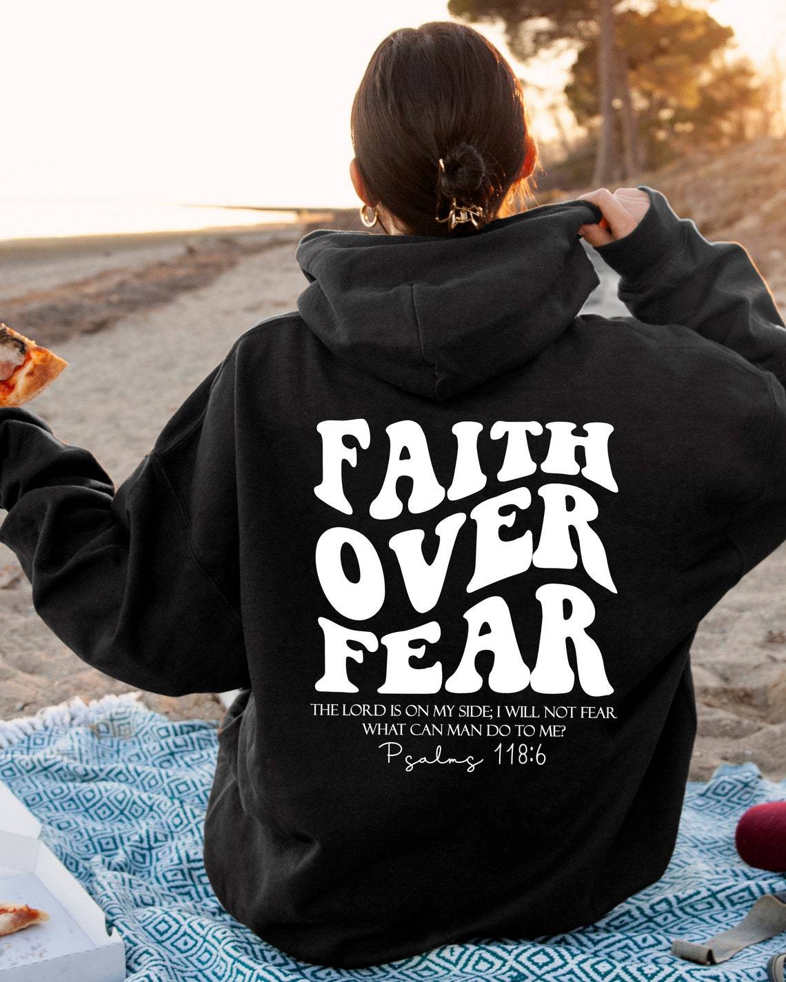 Faith Over Fear - Unisex Christian Hoodie