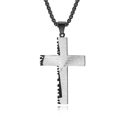 Christian Jesus Cross Necklace by Lordwithyou™