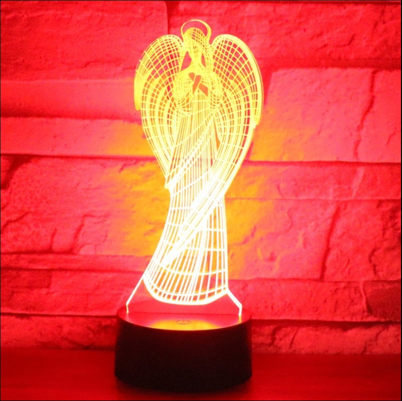 Christian Angel Led Night Light by Lordwithyou™