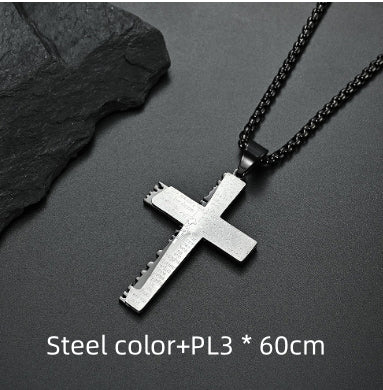 Christian Jesus Cross Necklace by Lordwithyou™