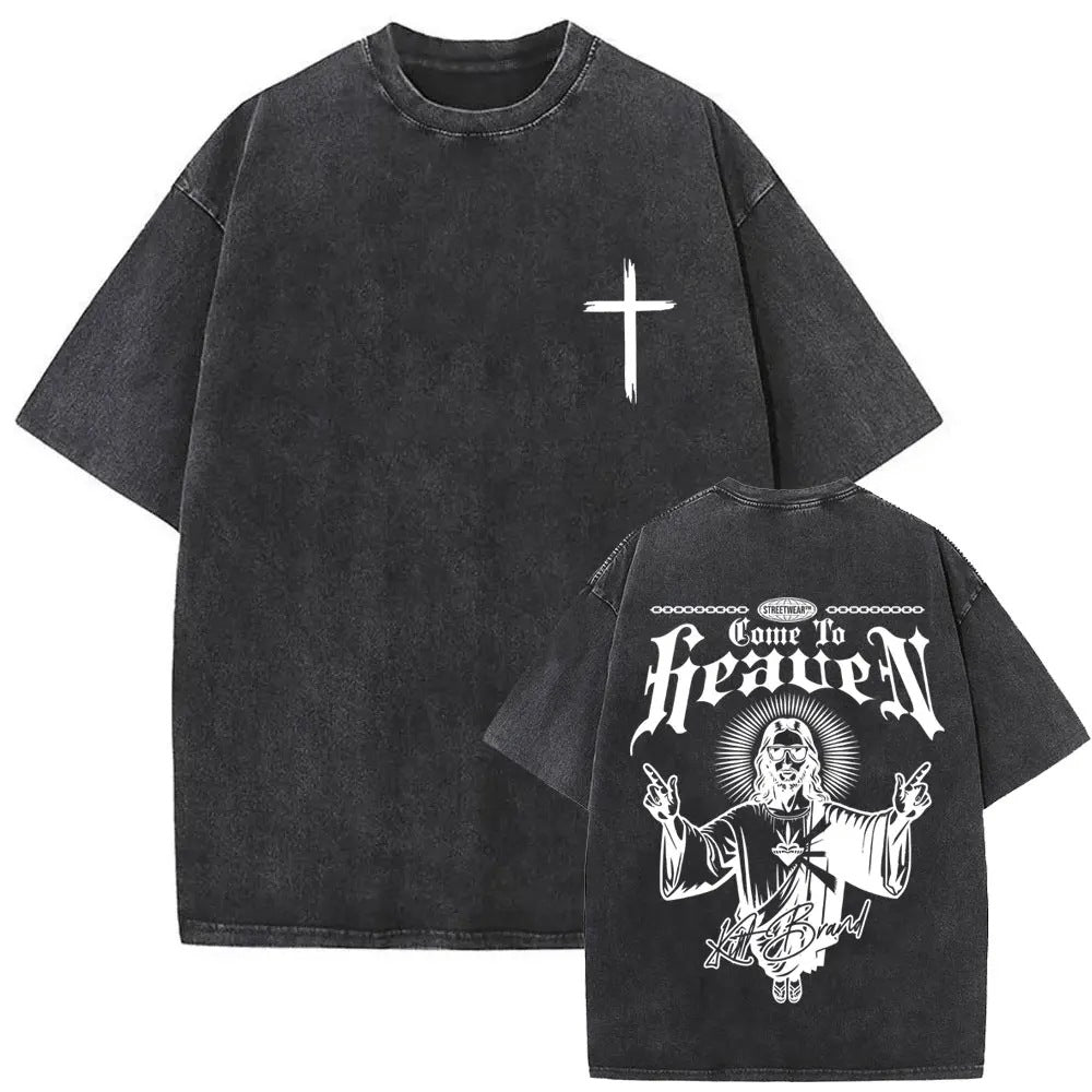 Jesus Forgive Them Father Vintage T-shirts by Lordwithyou™