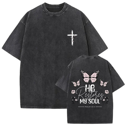 Jesus Forgive Them Father Vintage T-shirts by Lordwithyou™