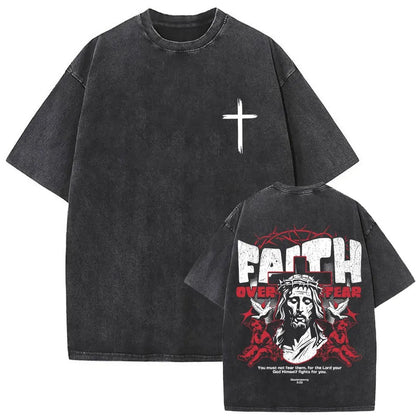 Jesus Forgive Them Father Vintage T-shirts by Lordwithyou™