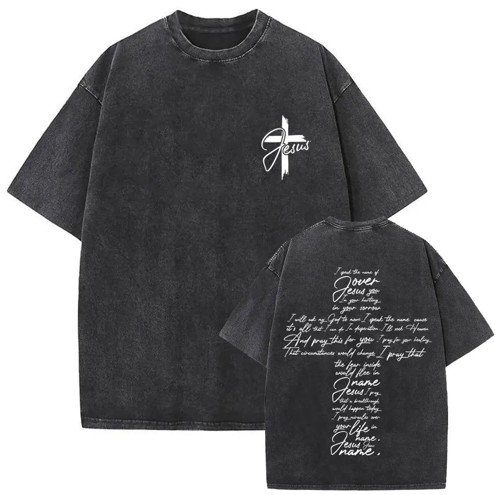 Jesus Forgive Them Father Vintage T-shirts by Lordwithyou™