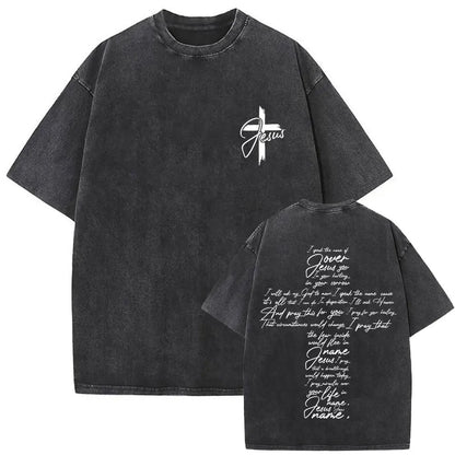 Jesus Forgive Them Father Vintage T-shirts by Lordwithyou™