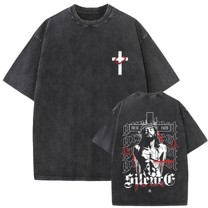 Jesus Forgive Them Father Vintage T-shirts by Lordwithyou™